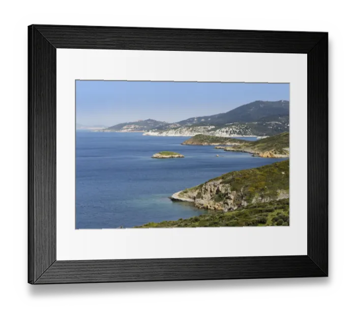Framed Print : Coastline between Foca and Yenifoca, Foca, Izmir Province, Aegean Region, Turkey Framed Print : Coastline between Foca and Yenifoca, Foca, Izmir Province, Aegean Region, Turkey