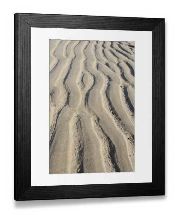 Framed Print : Sand grooves caused by the River Elbe, Wittenbergen, Rissen, Hamburg, Hamburg, Germany Framed Print : Sand grooves caused by the River Elbe, Wittenbergen, Rissen, Hamburg, Hamburg, Germany