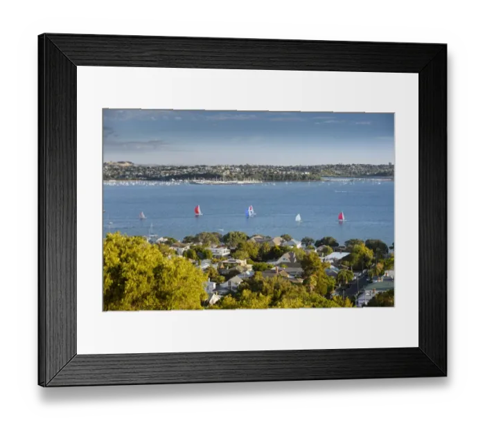 Framed Print : Sailing boats at Waitemata Harbour, Auckland, North Island, New Zealand Framed Print : Sailing boats at Waitemata Harbour, Auckland, North Island, New Zealand