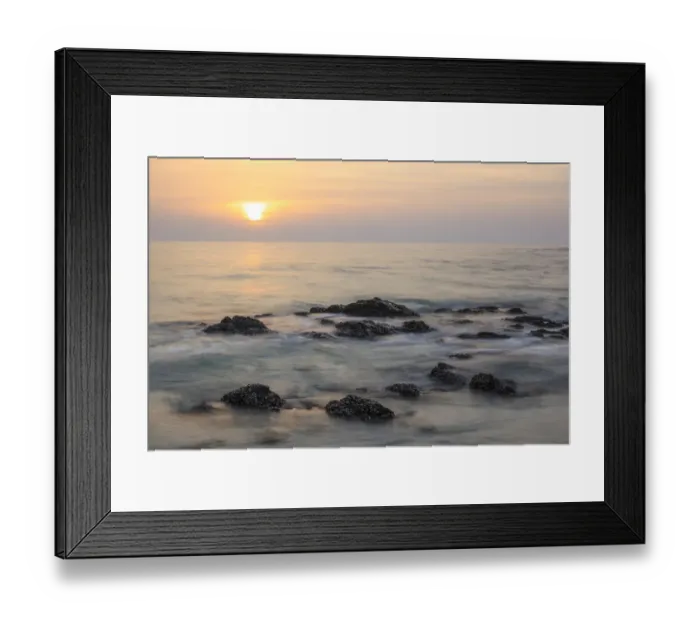 Framed Print : Sunrise over the Arabian Sea, Masirah or Mazeira Island, Oman Framed Print : Sunrise over the Arabian Sea, Masirah or Mazeira Island, Oman