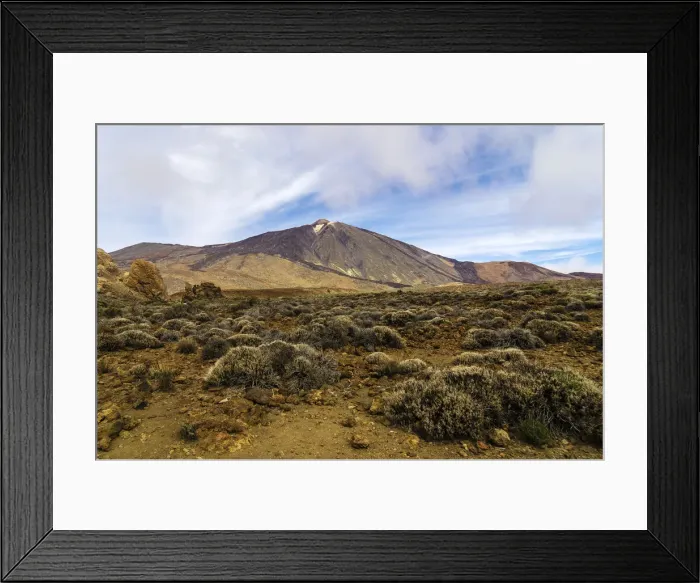 Framed Print : Lava landscape in Teide National Park, UNESCO World Natural Heritage Site, Tenerife, Canary Islands, Spain Framed Print : Lava landscape in Teide National Park, UNESCO World Natural Heritage Site, Tenerife, Canary Islands, Spain