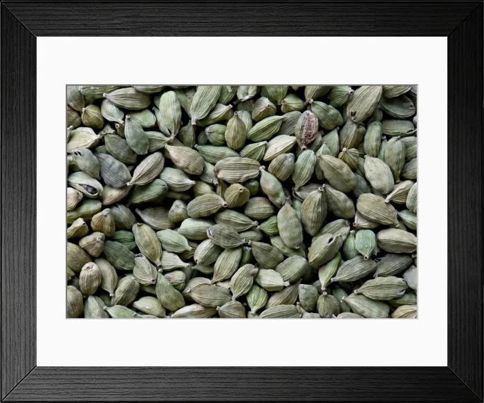 Framed Print : Cardamom, Kerala, India Framed Print : Cardamom, Kerala, India