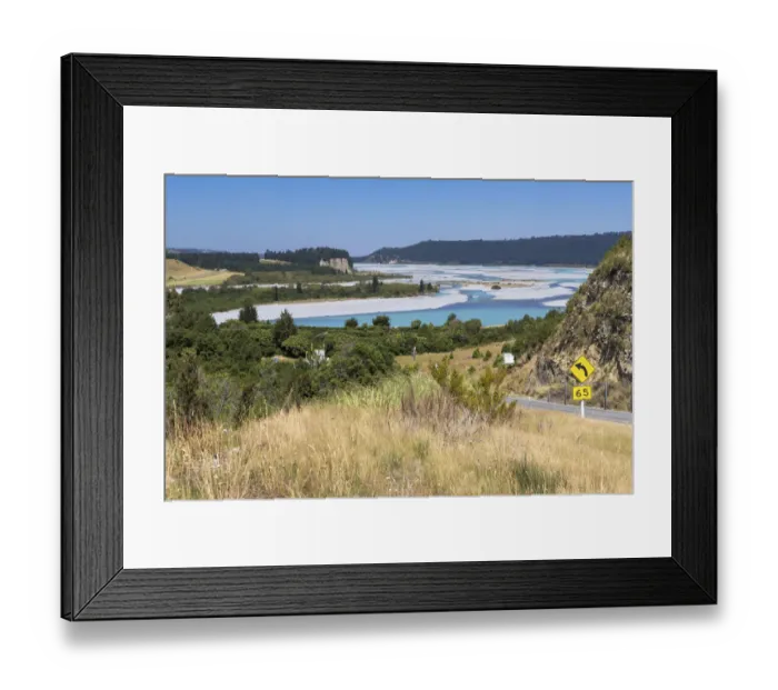 Framed Print : The Rakaia River with its extensive river bed, Canterbury Region, New Zealand Framed Print : The Rakaia River with its extensive river bed, Canterbury Region, New Zealand