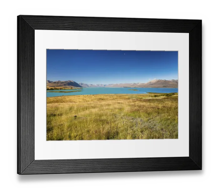 Framed Print : Lake Tekapo, the Two Thumb Range, the Hall Range and Sibbald Range, Lake Tekapo, Canterbury Region, New Zealand Framed Print : Lake Tekapo, the Two Thumb Range, the Hall Range and Sibbald Range, Lake Tekapo, Canterbury Region, New Zealand