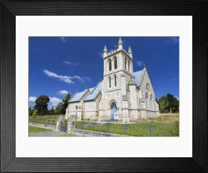 Framed Print : St. Martins Anglican Church, Duntroon, Canterbury Region, New Zealand Framed Print : St. Martins Anglican Church, Duntroon, Canterbury Region, New Zealand