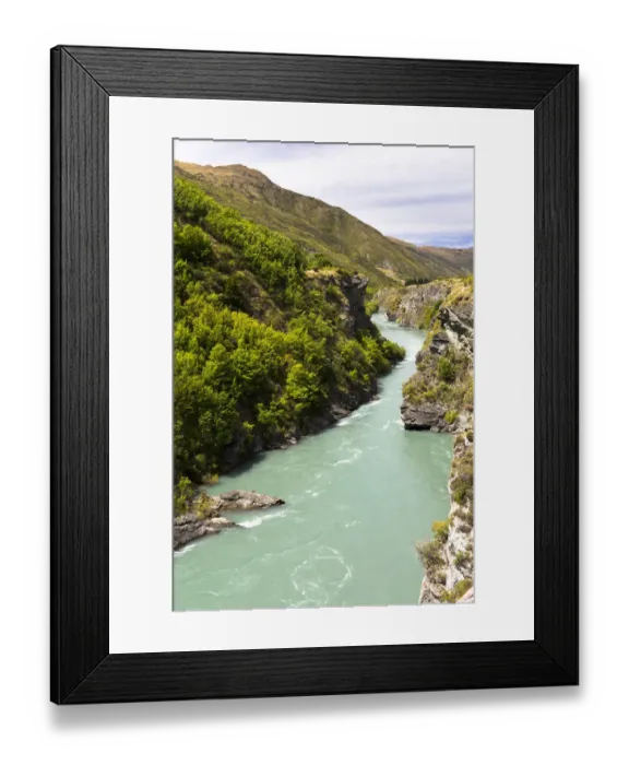 Framed Print : Kawarau River, Gibbston, Otago Region, New Zealand Framed Print : Kawarau River, Gibbston, Otago Region, New Zealand