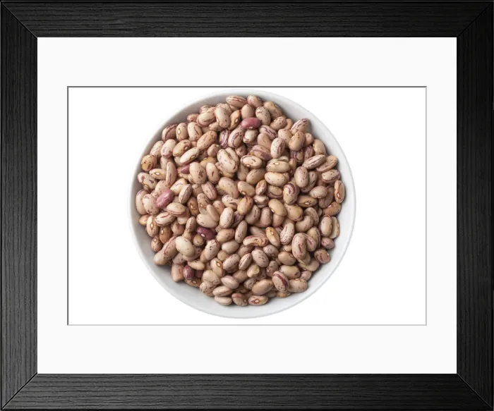 Framed Print : Borlotti beans Framed Print : Borlotti beans
