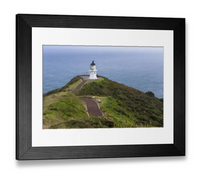 Framed Print : Lighthouse on the north-westernmost point of New Zealand, Cape Reinga, Northland Region, New Zealand Framed Print : Lighthouse on the north-westernmost point of New Zealand, Cape Reinga, Northland Region, New Zealand