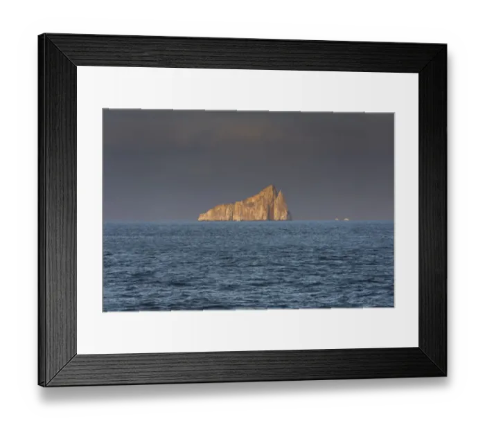 Framed Print : Leon Dormido or Kicker Rock in the evening light, Galapagos Islands, Ecuador Framed Print : Leon Dormido or Kicker Rock in the evening light, Galapagos Islands, Ecuador