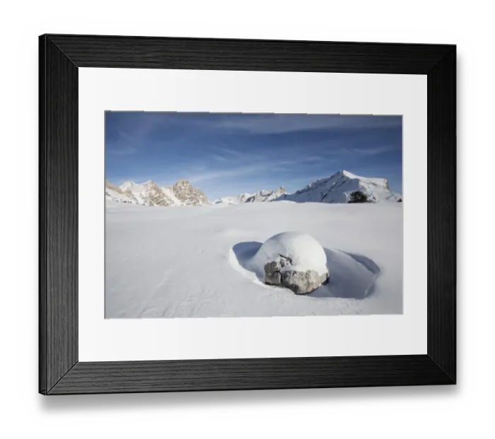 Framed Print : Paraispitze mountain in winter, St. Vigil, Province of South Tyrol, Italy Framed Print : Paraispitze mountain in winter, St. Vigil, Province of South Tyrol, Italy