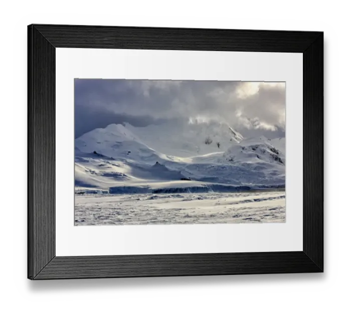 Framed Print : Icy landscape, View Point, Weddell Sea, Antarctica Framed Print : Icy landscape, View Point, Weddell Sea, Antarctica