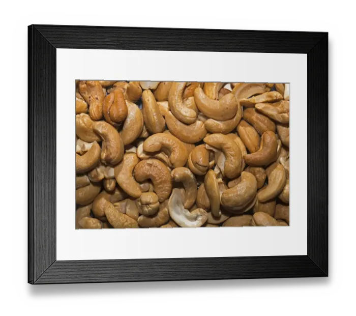 Framed Print : Cashew nuts Framed Print : Cashew nuts