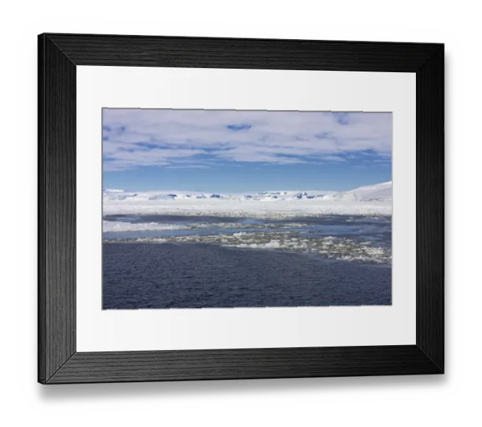 Framed Print : Icy landscape, pack ice, Weddell Sea, Antarctica Framed Print : Icy landscape, pack ice, Weddell Sea, Antarctica