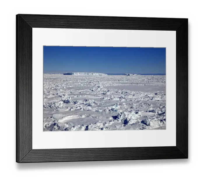 Framed Print : Icy landscape, pack ice, Weddell Sea, Antarctica Framed Print : Icy landscape, pack ice, Weddell Sea, Antarctica