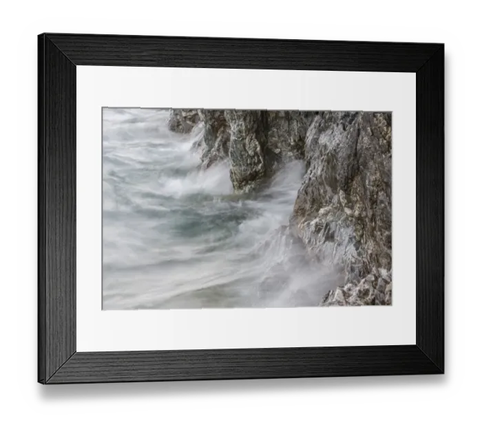 Framed Print : Water smashing on rocks in Lago General Carrera, General Carrera Lake, Puerto Tranquilo, Aysen Province, Chile Framed Print : Water smashing on rocks in Lago General Carrera, General Carrera Lake, Puerto Tranquilo, Aysen Province, Chile