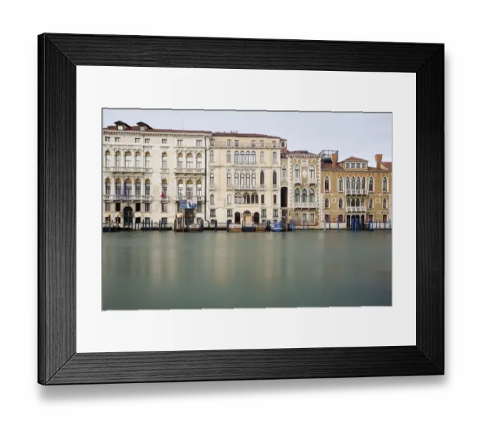 Framed Print : Grand Canal, Canal Grande at dusk, Venice, Venezien, Italy Framed Print : Grand Canal, Canal Grande at dusk, Venice, Venezien, Italy