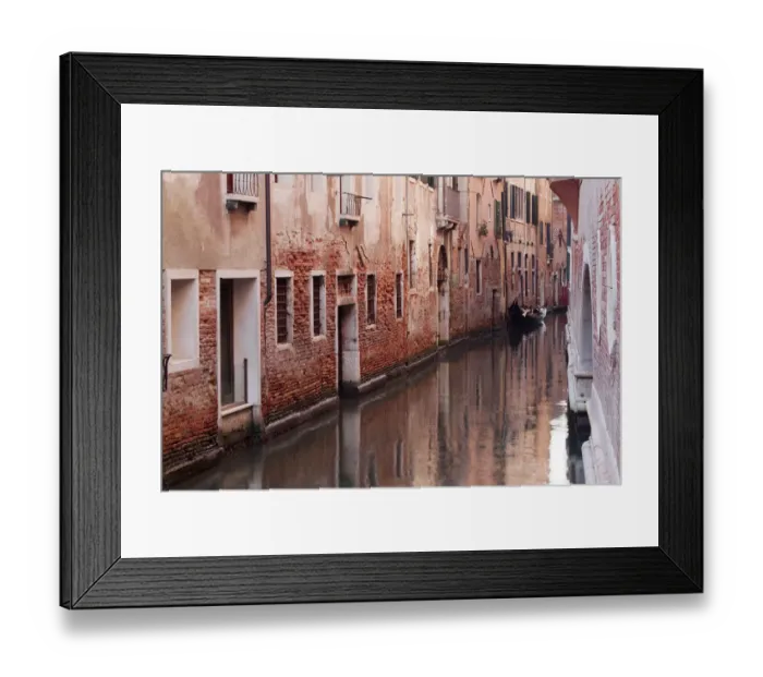 Framed Print : Canal, Venice, Venezien, Italy Framed Print : Canal, Venice, Venezien, Italy
