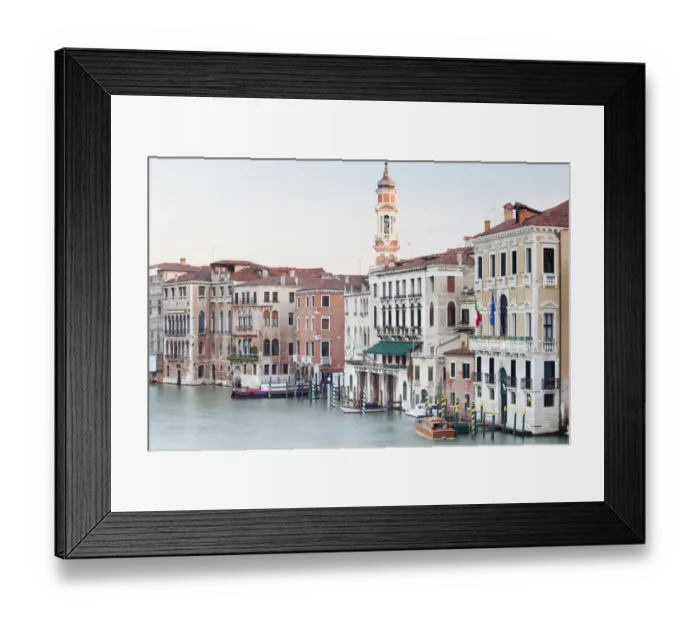Framed Print : Grand Canal, Canal Grande, in the morning, Venice, Venezien, Italy Framed Print : Grand Canal, Canal Grande, in the morning, Venice, Venezien, Italy