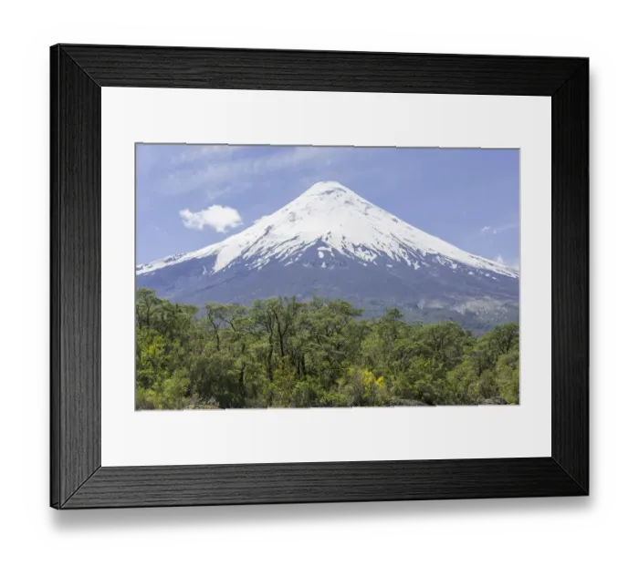 Framed Print : Osorno Volcano, Parc Nacional Vicente Perez Rosales, Puerto Varas, Los Lagos Region, Chile Framed Print : Osorno Volcano, Parc Nacional Vicente Perez Rosales, Puerto Varas, Los Lagos Region, Chile