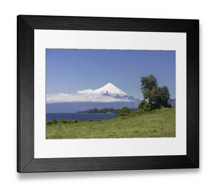 Framed Print : Osorno volcano, Puerto Varas, Los Lagos Region, Chile Framed Print : Osorno volcano, Puerto Varas, Los Lagos Region, Chile