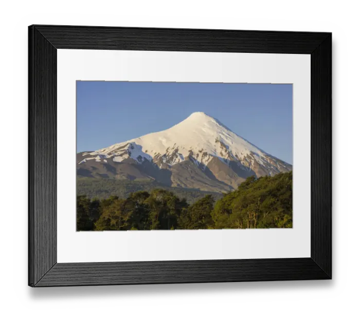 Framed Print : Osorno volcano, Puerto Varas, Los Lagos Region, Chile Framed Print : Osorno volcano, Puerto Varas, Los Lagos Region, Chile