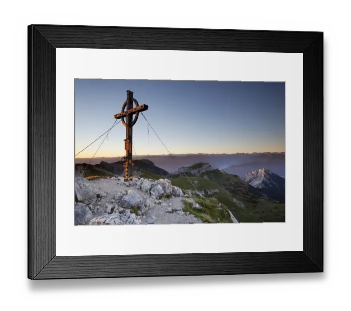 Framed Print : Summit of Hochiss Mountain in Rofan, Maurach, Tyrol, Austria Framed Print : Summit of Hochiss Mountain in Rofan, Maurach, Tyrol, Austria