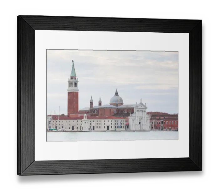 Framed Print : Church of San Giorgio Maggiore, from St Marks Square, Venice, Venezien, Italy Framed Print : Church of San Giorgio Maggiore, from St Marks Square, Venice, Venezien, Italy