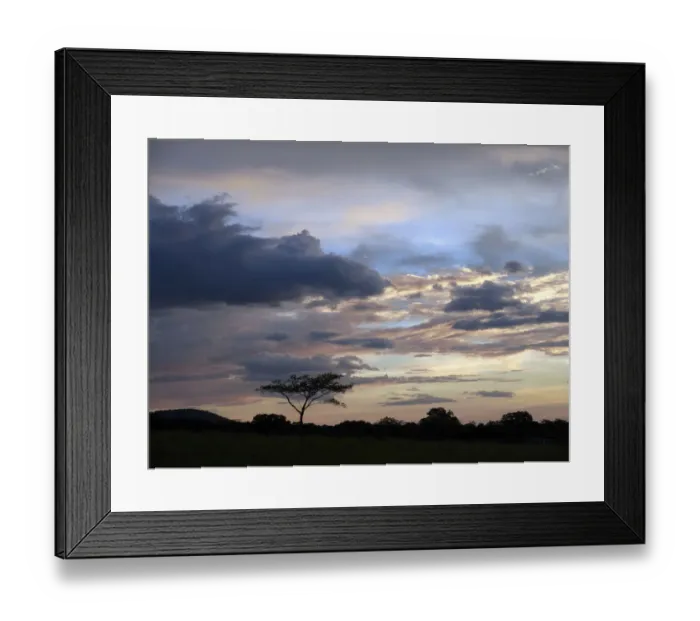 Framed Print : Evening sky at dusk in the Ricon de la Vieja National Park, Guanacaste, Costa Rica, Central America Framed Print : Evening sky at dusk in the Ricon de la Vieja National Park, Guanacaste, Costa Rica, Central America