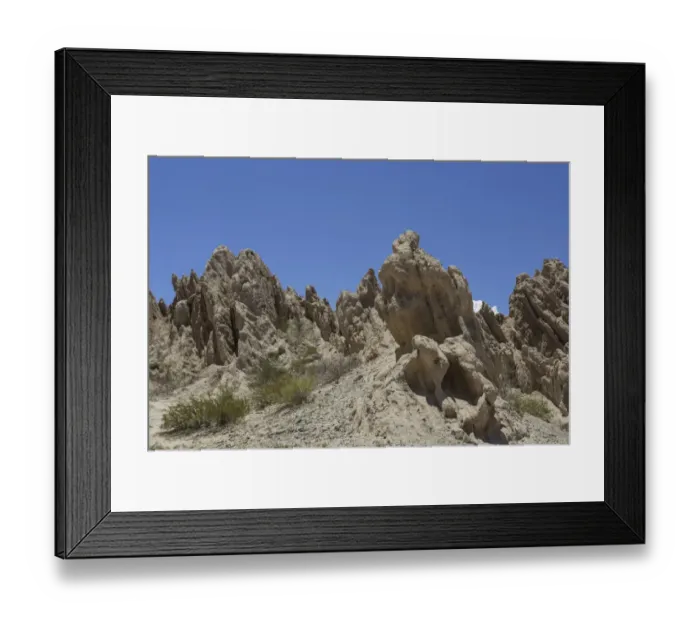 Framed Print : Geologic formations of a dry lake bed in the Monument Natural Angastaco, Salta, Argentina Framed Print : Geologic formations of a dry lake bed in the Monument Natural Angastaco, Salta, Argentina
