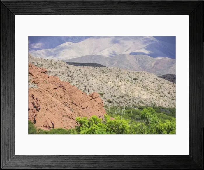 Framed Print : Colourful mountains, near Humahuaca, Jujuy Province, Argentina Framed Print : Colourful mountains, near Humahuaca, Jujuy Province, Argentina