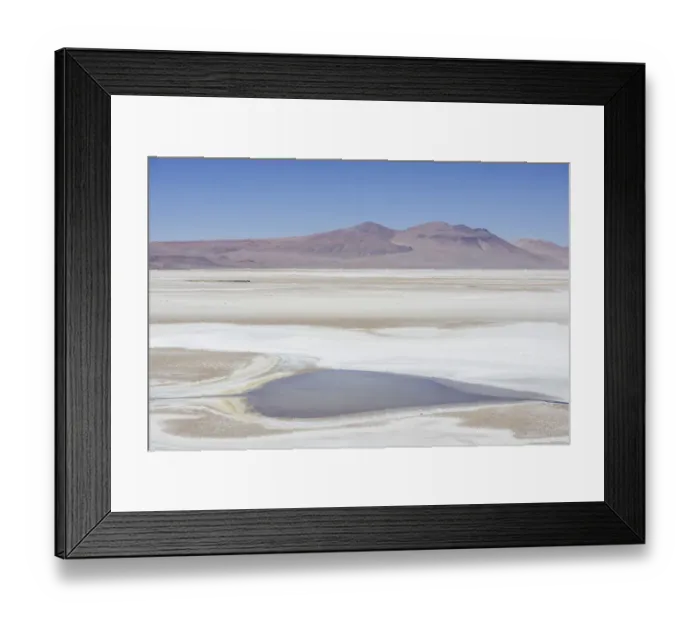 Framed Print : Salt lake on the road to Argentina, 27CH, San Pedro de Atacama, Antofagasta Region, Chile Framed Print : Salt lake on the road to Argentina, 27CH, San Pedro de Atacama, Antofagasta Region, Chile