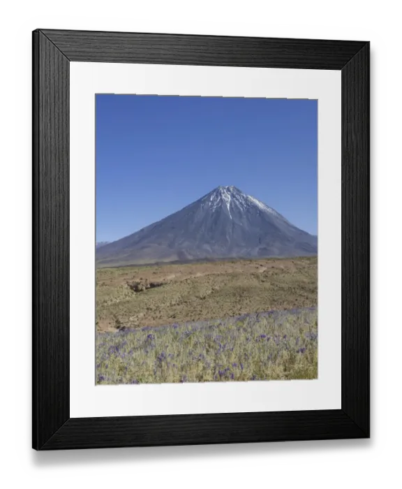 Framed Print : Licancabur volcano, San Pedro de Atacama, Antofagasta Region, Chile Framed Print : Licancabur volcano, San Pedro de Atacama, Antofagasta Region, Chile