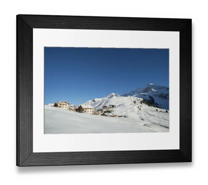 Framed Print : Mountain village of Kuhtai, skiing area, Tyrol, Austria Framed Print : Mountain village of Kuhtai, skiing area, Tyrol, Austria