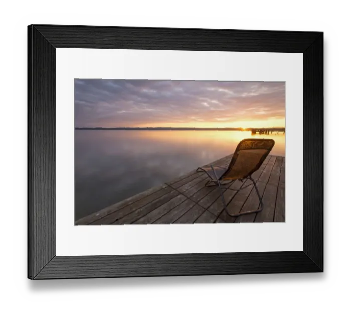 Framed Print : Deckchair on a jetty, early morning at Lake Starnberg near Seeshaupt, Bavaria, Germany, Europe, PublicGround Framed Print : Deckchair on a jetty, early morning at Lake Starnberg near Seeshaupt, Bavaria, Germany, Europe, PublicGround