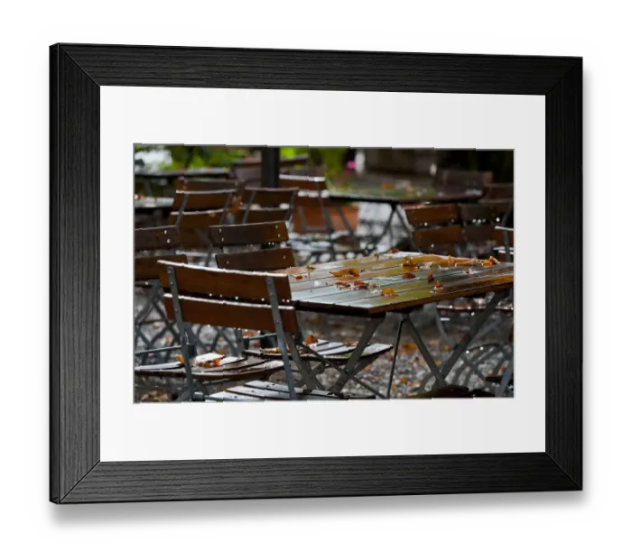 Framed Print : Autumn in the Paulaner beer garden at Nockherberg in Munich, Bavaria, Germany, Europe Framed Print : Autumn in the Paulaner beer garden at Nockherberg in Munich, Bavaria, Germany, Europe