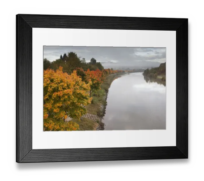 Framed Print : Ludwig-Danube-Main Canal in autumn, Beilngries, Bavaria, Germany Framed Print : Ludwig-Danube-Main Canal in autumn, Beilngries, Bavaria, Germany