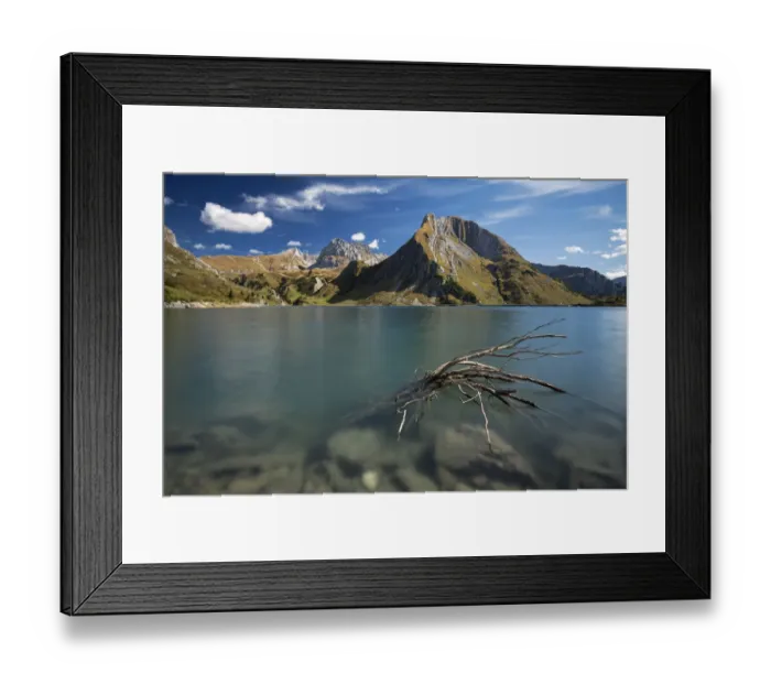 Framed Print : Spullersee reservoir in Vorarlberg, Austria, Europe Framed Print : Spullersee reservoir in Vorarlberg, Austria, Europe