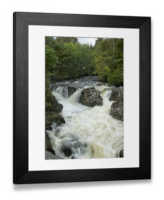 Framed Print : Waterfall, Betws-y-Coed, Wales, United Kingdom, Europe Framed Print : Waterfall, Betws-y-Coed, Wales, United Kingdom, Europe