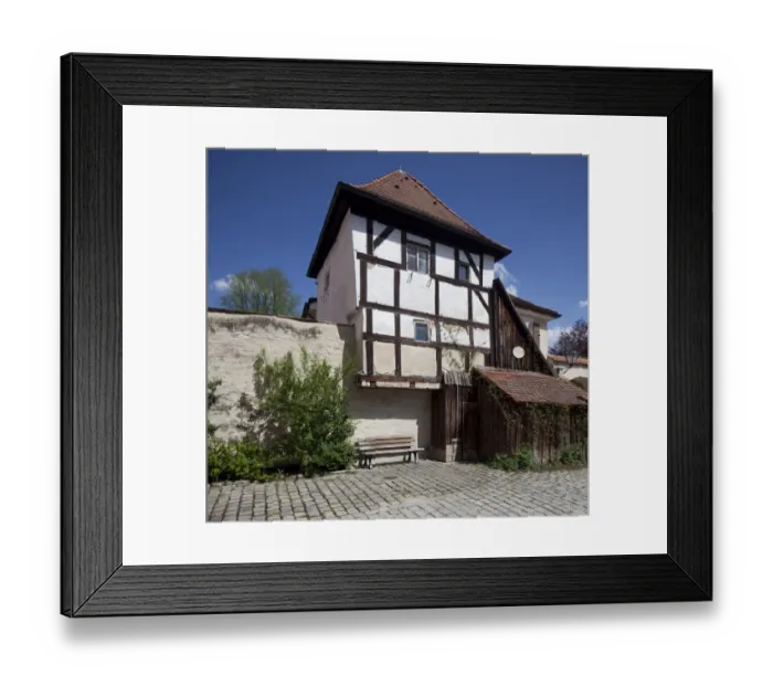 Framed Print : Seelennonnenturm tower, Beilngries, Altmuehltal valley, Bavaria, Germany, Europe Framed Print : Seelennonnenturm tower, Beilngries, Altmuehltal valley, Bavaria, Germany, Europe