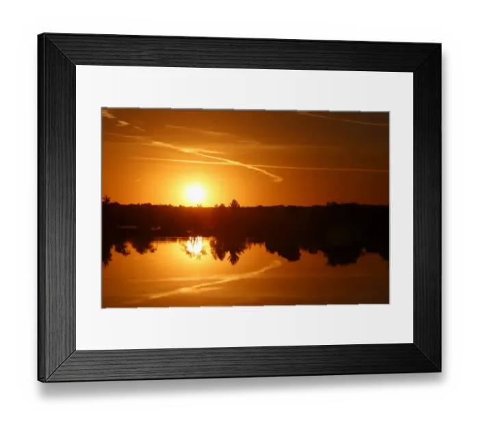 Framed Print : Sunset, Detroit Lakes, Minnesota, USA Framed Print : Sunset, Detroit Lakes, Minnesota, USA
