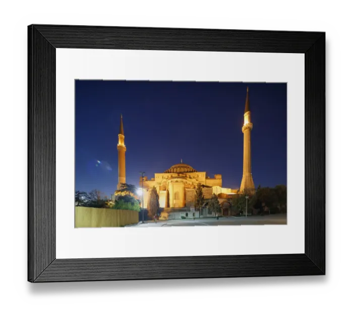 Framed Print : Hagia Sophia, Sultanahmet, Istanbul, European side, Istanbul Province, Turkey, European side
