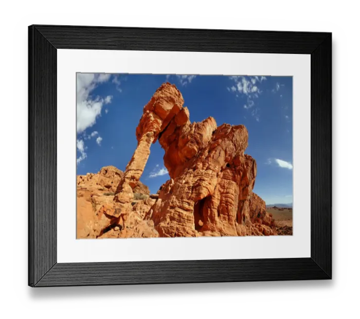 Framed Print : Red sandstone formation Elephant Rock, Valley of Fire, Nevada, United States Framed Print : Red sandstone formation Elephant Rock, Valley of Fire, Nevada, United States