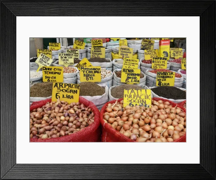 Framed Print : Misir Carsisi, Spice Bazaar or Egyptian Bazaar, Eminoenue, Eminonu, Istanbul, European side, Istanbul Province, Turkey, European side Framed Print : Misir Carsisi, Spice Bazaar or Egyptian Bazaar, Eminoenue, Eminonu, Istanbul, European side, Istanbul Province, Turkey, European side