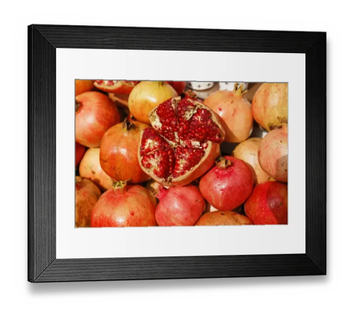 Framed Print : Pomegranates, Istanbul, Turkey, Europe Framed Print : Pomegranates, Istanbul, Turkey, Europe