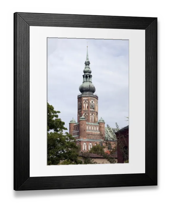 Framed Print : St. Nikolai Cathedral, Hanseatic City of Greifswald, Mecklenburg-Western Pomerania, Germany Framed Print : St. Nikolai Cathedral, Hanseatic City of Greifswald, Mecklenburg-Western Pomerania, Germany