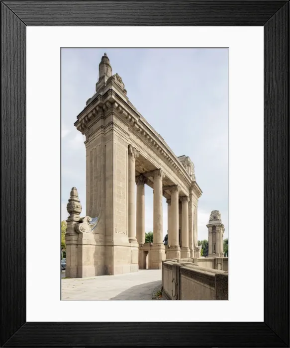 Framed Print : Charlottenburg Gate, decorative building, from 1908, at the eastern exit of the then independent city of Charlottenburg, Berlin, Germany Framed Print : Charlottenburg Gate, decorative building, from 1908, at the eastern exit of the then independent city of Charlottenburg, Berlin, Germany