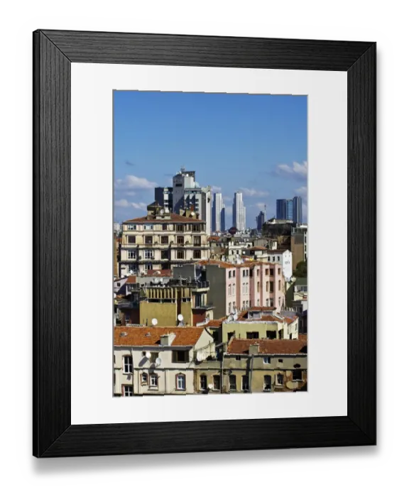 Framed Print : View of Istanbul as seen from the Galata Tower, Istanbul, Turkey Framed Print : View of Istanbul as seen from the Galata Tower, Istanbul, Turkey
