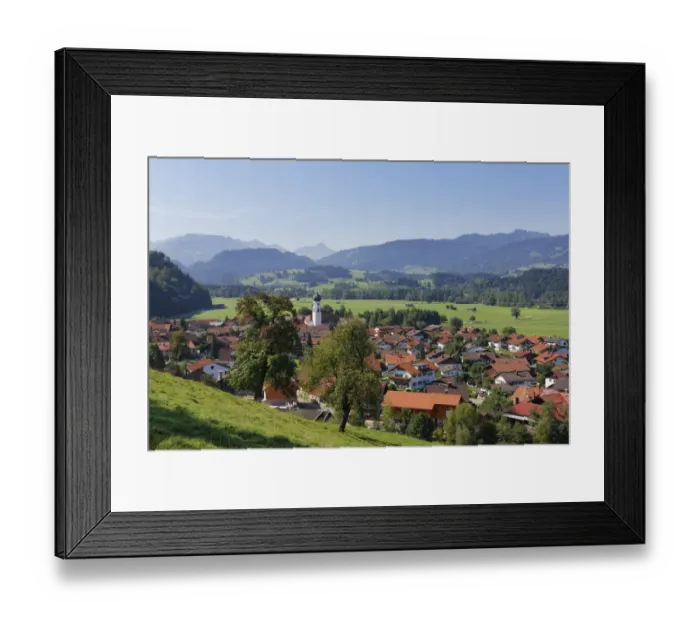 Framed Print : Altstaedten, community of Sonthofen, Oberallgaeu, Allgaeu, Swabia, Bavaria, Germany, Europe Framed Print : Altstaedten, community of Sonthofen, Oberallgaeu, Allgaeu, Swabia, Bavaria, Germany, Europe
