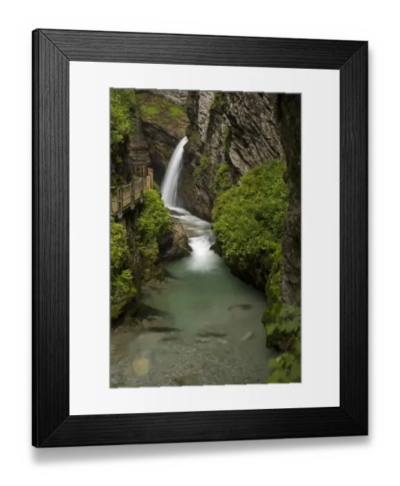 Framed Print : Thur Waterfall near Wildhaus in Toggenburg, Alpstein Range, Switzerland, Europe Framed Print : Thur Waterfall near Wildhaus in Toggenburg, Alpstein Range, Switzerland, Europe