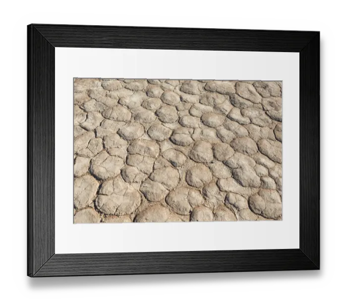 Framed Print : Dried sandy ground, Dead Pan, Sossusvlei, Namib Desert, Namibia Framed Print : Dried sandy ground, Dead Pan, Sossusvlei, Namib Desert, Namibia